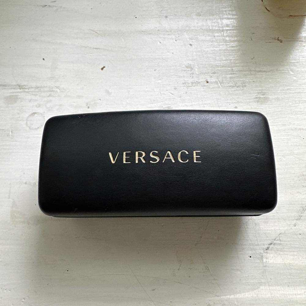 Versace Black Sunglasses Case